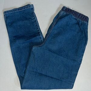 High waisted Western Mom Jeans with rear elastic for stretching